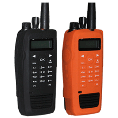 SILICO-XPR-O Orange silicone radio skin for Motorola XPR-6550