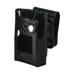 Vertex Standard LCC-264SH Leather Case with swivel belt loop