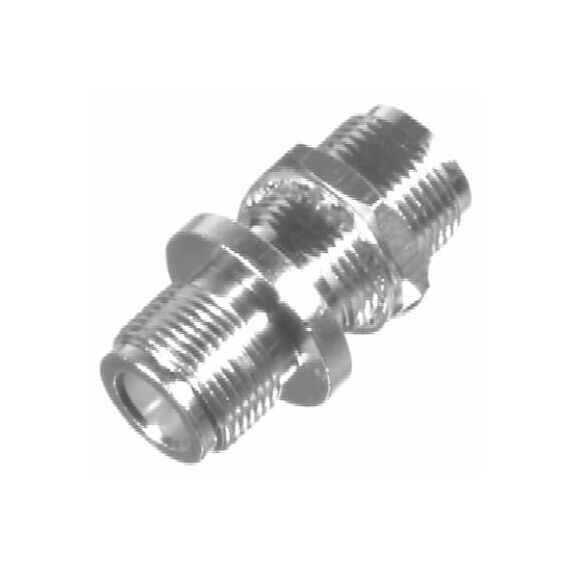 N FEM TO N FEM FRONT MNT BLKHD ADAPTER, S,S,T