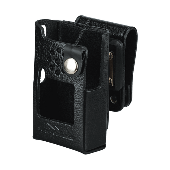 Vertex Standard LCC-264SH Leather Case with swivel belt loop