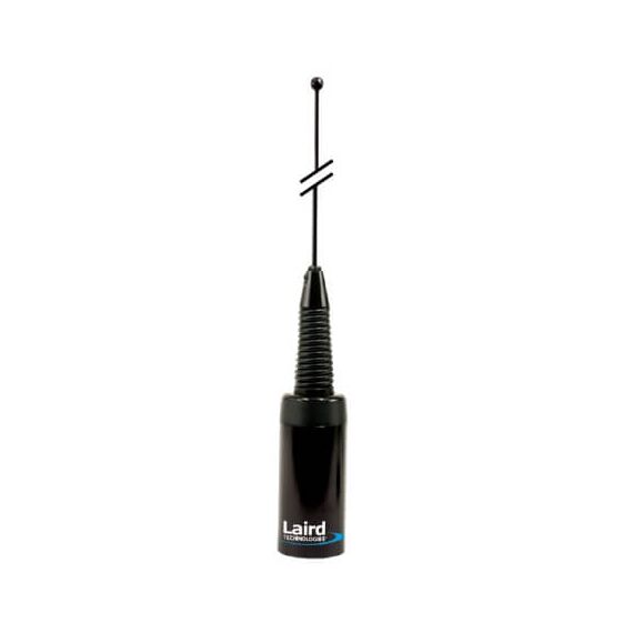 Laird CB47S - 47-50 MHz Black 1/4 Wave with Spring
